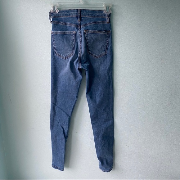 Topshop Jamie Moto Skinny Jeans - Picture 5 of 5